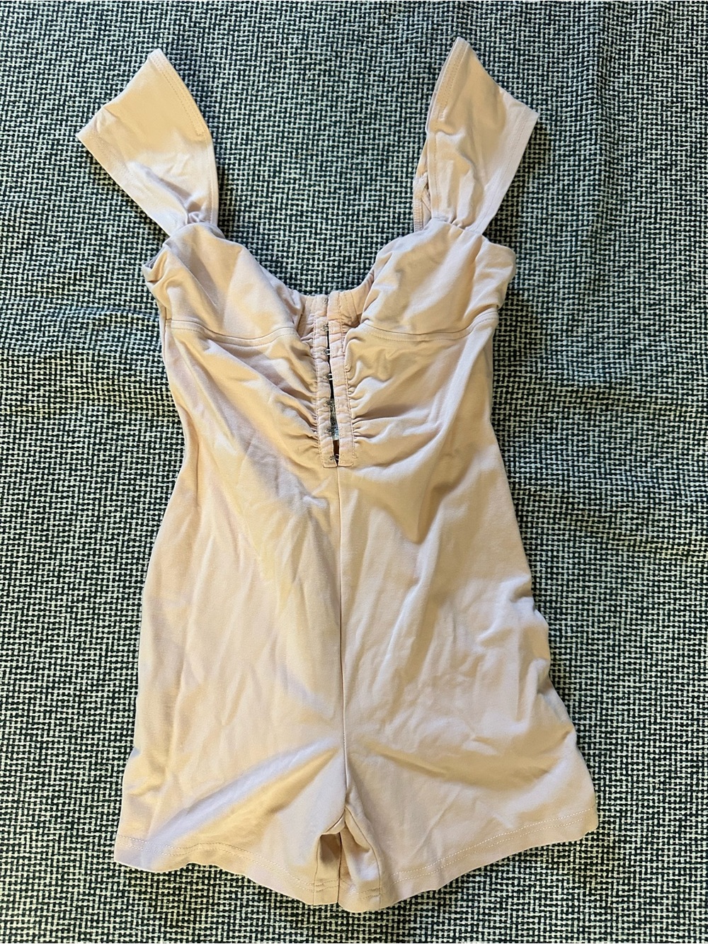 Urban Outfitters Light Beige Sleeveless Shapewear Romper